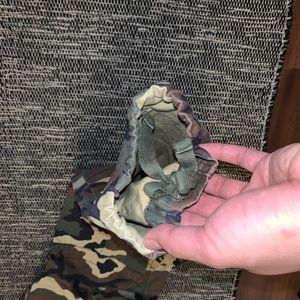 Camo cargo pants
